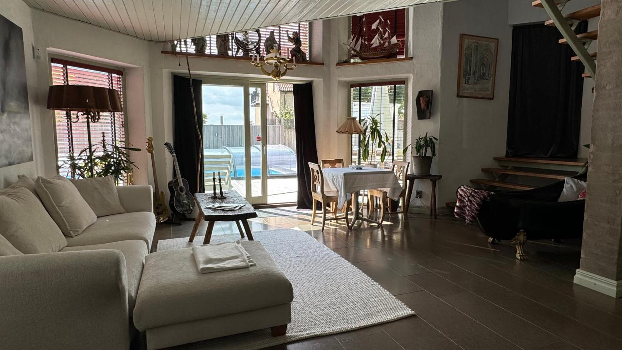 Modernt Hus Naera Stad Och Strand Ystad Exteriör bild