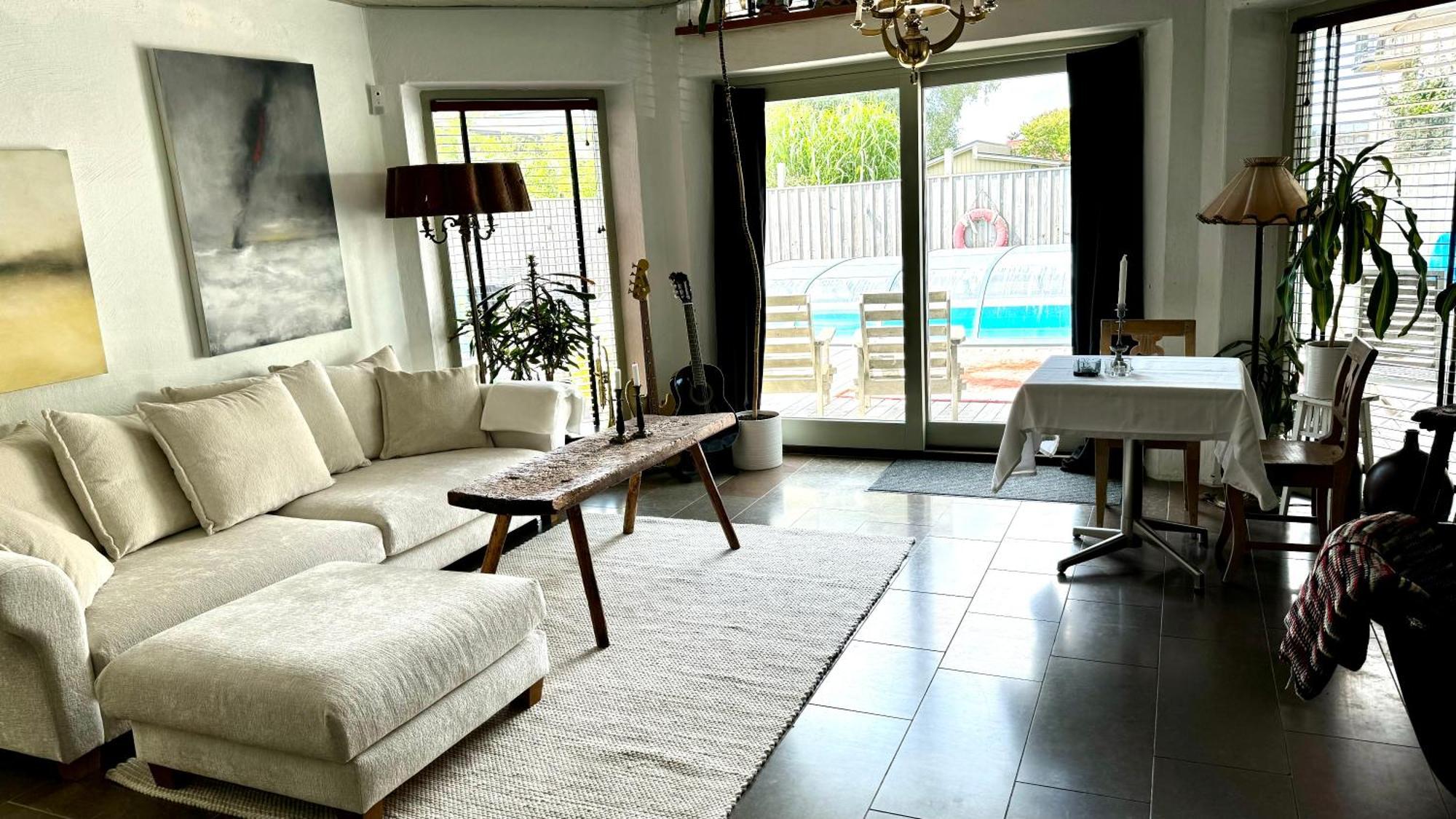 Modernt Hus Naera Stad Och Strand Ystad Exteriör bild